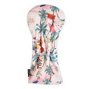 Vente en gros de couvre-chef de club de <span class=keywords><strong>golf</strong></span> en cuir synthétique PU avec impression de style hawaïen - Product Image 3