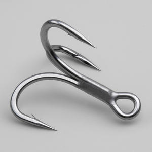 Hameçons triples robustes en acier au carbone de haute qualité pour la pêche au bar en rivière, tailles <span class=keywords><strong>8</strong></span> #   6 #   4 #   <span class=keywords><strong>2</strong></span> #   1 #   1/<span class=keywords><strong>0</strong></span> <span class=keywords><strong>2</strong></span>/<span class=keywords><strong>0</strong></span> 3/<span class=keywords><strong>0</strong></span> - Product Image 6