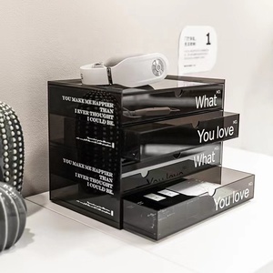 Organizzatore per Trucchi in Acrilico Personalizzato con Cassetti, Scatola Portaoggetti per Casa e <span class=keywords><strong>Negozi</strong></span> - Product Image 5