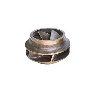Marine Corrosion Resistant Water Guide Wheel Water Ring Vacuum Pump Aluminum Bronze Diffuser Pump Impeller
