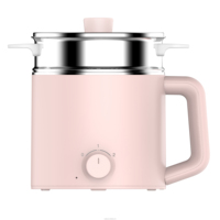 Vente en gros Marmite pliable rose Cuisinière électrique multifonction portable