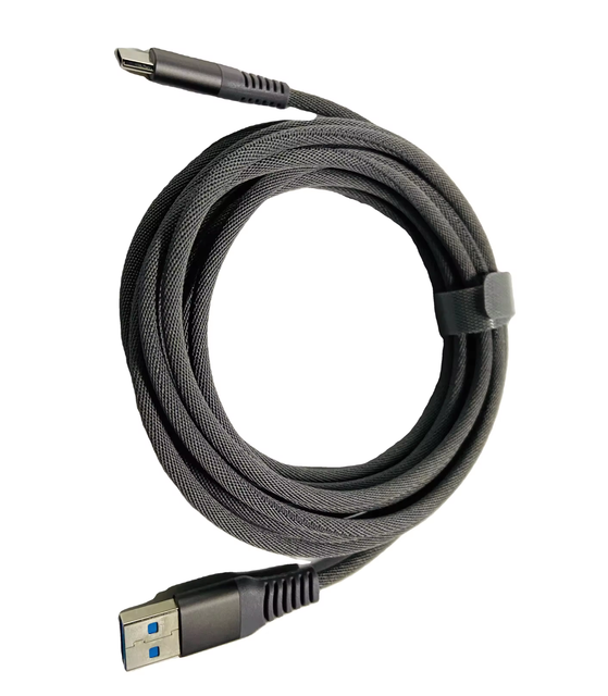 Factory Wholesale Fast Charging Fabric Woven Braided Data Cable Mobile Phone Nylon Braid Micro IOS USB C Fast Charger USB Cable