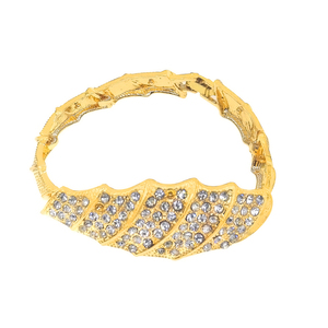 Haute qualité prix usine collier boucles d'oreilles ensembles cristal 18 k plaqué or ensembles de bijoux femme bijoux bracelets accessoires ensemble - Product Image 4