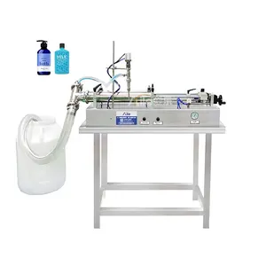 5ml-5L Pneumatic Piston Filling Machine For Shampoo Liquid soap Detergent Dishwasher Shower gel