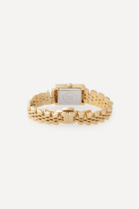 Montre-bracelet carrée en métal GBHW, montre à quartz dorée, boîtier en acier inoxydable de luxe, bracelet, montre tendance - Product Image 5