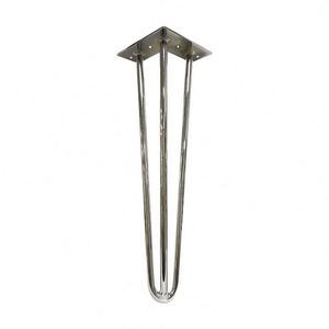 Hairpin Iron <b>Legs</b> Powder Coated <b>for</b> Furniture Mid-Century Modern Design Hospital Outdoor Use Coffee End Tables Chairs Home DIY - Product Image 3