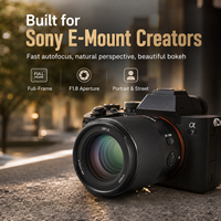 Objectif Yongnuo YN50mm F1.8S DF DSM en métal pour monture E, objectif à focale fixe autofocus pour portrait, plein format, Alpha A7IV ZV-E10