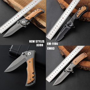 Bochen Bán Buôn Cá Nhân Pocket <span class=keywords><strong>Knife</strong></span> Tay Cầm Bằng Gỗ Khắc Chiến Thuật Săn Bắn Gấp Dao Tùy Chỉnh Dao Với Tên - Product Image 5