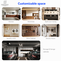 Meubles sur mesure de luxe pour toute la maison : armoires de cuisine, placards, meubles de salle de bain, solutions de rangement OEM/ODM pour projets de villas, appartements et hôtels