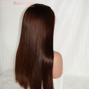 Bán buôn 1B gốc đóng cửa Tóc Giả 1/4 cho <span class=keywords><strong>Ombre</strong></span> màu Brazil tóc con người Trong Suốt Ren đóng cửa tóc giả cho phụ nữ - Product Image 3