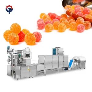 Full automatic colors gummy candy making machine confectionery manufacturing supplier