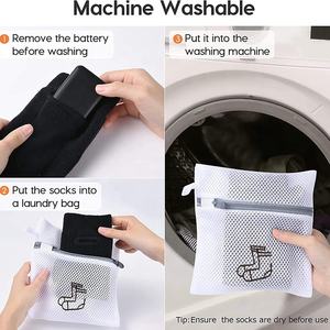 <span class=keywords><strong>Chaussettes</strong></span> thermiques chauffantes rechargeables à piles High-Crew Chauffe-pieds d'hiver pour le ski Technics tricotés - Product Image 4