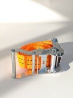 Sangle de serrage à cliquet pour cargaison large, 1,5 pouce, en nylon, réutilisable, outil de fixation, capacité de charge de 2 tonnes, pour la réparation automobile, usage industriel