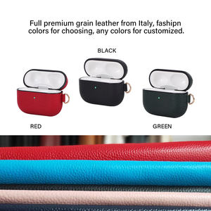 En gros Antichoc de Luxe En Cuir De Protection Étui Pour Écouteurs pour <span class=keywords><strong>Airpods</strong></span> pro - Product Image 6