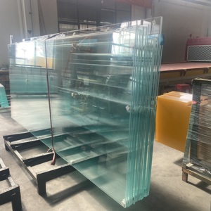 Verre trempé transparent de qualité supérieure, résistant à la pression, largement utilisé dans les vitrines et les cloisons. - Product Image 3