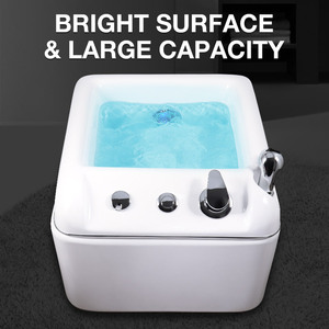Bañera de Masaje Relajante para Pies - <span class=keywords><strong>YOYO</strong></span> PLUS con Recipiente de Acrílico, Chorros de Burbujas y 7 Luces LED para una Terapia de Pies Definitiva - Product Image 4