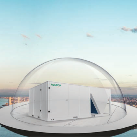 Inverter Rooftop AC Unit 15 Ton Wide 5-52℃ Operation Range Cent