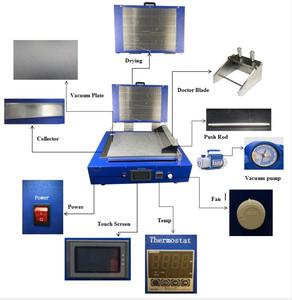 Máquina de Recubrimiento de Película al Vacío con Calor para Laboratorio, para Recubrimiento de Electrodos de Baterías de Litio - Product Image 5