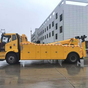 Camion de <span class=keywords><strong>d</strong></span>épannage FAW J6 4x2 16T à bas prix pour les services <span class=keywords><strong>d</strong></span>'urgence sur les autoroutes africaines - Product Image 5