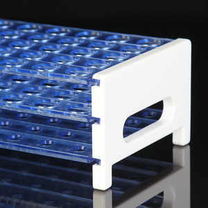 Langjian Test <b>Tube</b> Rack 50 Hole 13mm 16mm 18mm Detachable Modular Laboratory Use - Product Image 2