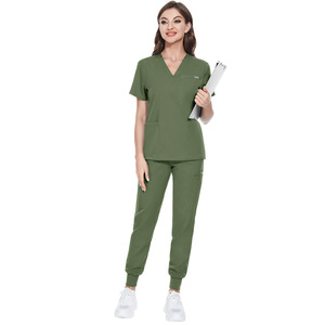Uniformes Médicos para Enfermeras 42032, Uniformes de Hospital y Clínica Veterinaria al por Mayor, Tela de Secado Rápido, Unisex para Hombre y Mujer - Product Image 1