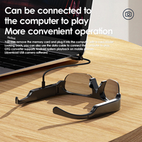 Lunettes de soleil intelligentes avec caméra HD, lunettes à conduction osseuse, lunettes audio, lunettes de soleil avec caméra vidéo