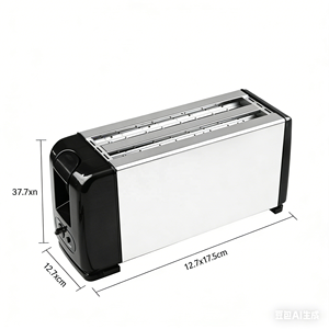 <span class=keywords><strong>Grille</strong></span>-<span class=keywords><strong>pain</strong></span> en acier inoxydable à 2 ou 4 fentes, long, en métal, avec fonction pop-up, certifié CE RoHS LFGB CB ETL, personnalisable, populaire, à prix bas et de bonne qualité, pour la vente en gros - Product Image 6