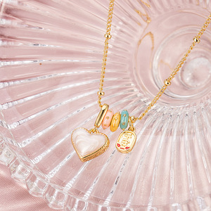 24k Gold Plated <b>Necklace</b> for Women Heavy Gold Layer Chain 22 Inch Chunky Link <b>Statement</b> Jewelry Hypoallergenic Wholesale - Product Image 1