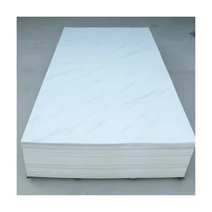 Professional High Gloss Pvc Marble Wall Panel Pvc Marble Sheet For Wall Decoration