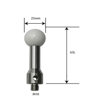 Boule d'étalonnage en acier au tungstène céramique
