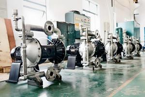 GK 1" Electric Operated Diaphragm <strong>Pump</strong> with Stainless Steel <strong>Pump</strong> Body Double Membrane Electric Motor Drive EODD - Product Image 3