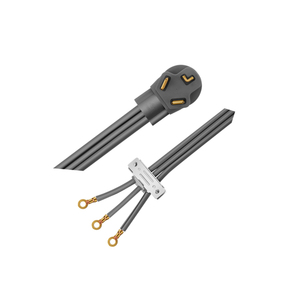 Сверхмощный шнур для сушилки 3-провод-30 Ампер-4 фута-совместим со всеми основными брендами/Grey - Product Image 5