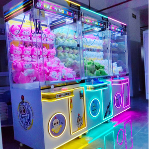 Hiện Đại Đồ chơi sang trọng cần cẩu trò chơi máy chủ đề nhà một cửa tùy chỉnh thiết kế đồng tiền hoạt động Arcade Claw máy - Product Image 4