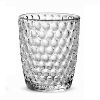 10 motifs au choix, verre épais transparent, gobelet en verre gaufré, porte-bougie pour bougie DIY, décoration de table à la maison