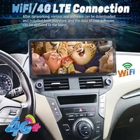 Autoradio multimédia Android 15,6 pouces pour Hyundai Santa Fe Ix45 2012-2017, navigation GPS, lecteur vidéo, CarPlay, écran autoradio