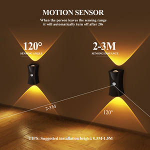 Morden โคมไฟแม่เหล็กติดผนังแบบนอร์ดิก, โคมไฟติดผนังชาร์จไฟได้มีเซ็นเซอร์ตรวจจับการเคลื่อนไหวแบบนอร์ดิกแบบไร้สายมีช่องเสียบ USB ตกแต่งบ้านอัจฉริยะข้างเตียงในร่มไฟกลางคืน - Product Image 3