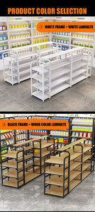 ชั้นวางของสำหรับร้านค้าปลีกชั้นวางของโลหะสำหรับร้านขายของชำและอะไหล่ที่ใช้สำหรับแสดงเสื้อผ้าและอาหารในซูเปอร์มาร์เก็ต - Product Image 3