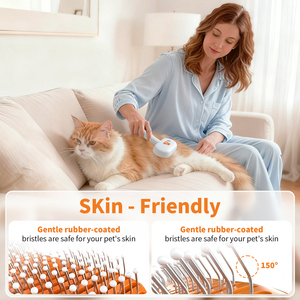 Brosse vapeur UV rechargeable pour toilettage des animaux (chiens et chats) – Nettoyage en profondeur – <span class=keywords><strong>Prix</strong></span> usine – Vente en gros – Nouveauté très demandée - Product Image 5