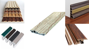 Machine d'emballage de film de PVC de colle thermofusible de PUR de nouvelle génération pour le panneau mural de PVC/UPVC/WPC - Product Image 3