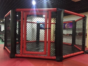 Cage octogonale professionnelle de haute qualité MMA pour les matchs de boxe Top Platform <span class=keywords><strong>UFC</strong></span> Events Equipé d'un revêtement de sol de haute qualité - Product Image 2