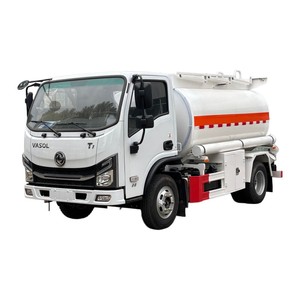 รถบรรทุกน้ำมันเคลื่อนที่ขนาดเล็ก Dongfeng 4x2 5M3 4M3 พร้อมตู้จ่ายน้ำมันดีเซลสำหรับขาย - Product Image 1