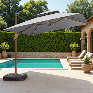 Restaurant Café Hôtel Luxe Jardin Patio Parapluie Extérieur Commercial Grand Parasol Grande Taille Jardin Parasol Soleil Plage Parapluie - Product Image 3