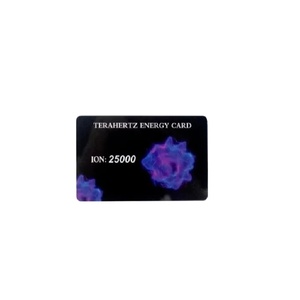 Diseño de logotipo personalizado Chip de tarjeta Terahertz Tarjeta de energía negativa escalar de energía cuántica buena para el cuidado del cuerpo Tarjeta de bioenergía - Product Image 1