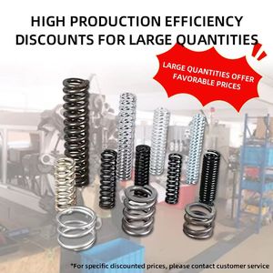 Chất Lượng Cao Công Nghiệp Phía Trước Trục Trái Sốc Hấp Thụ Suối Nước Cuộn Dây Thép Không Gỉ Nén Mùa Xuân HENG Thắng HS-CS-91 - Product Image 4