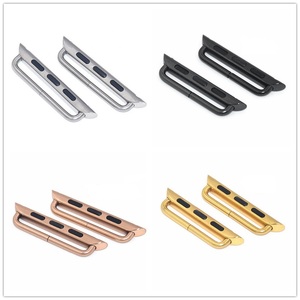 Connettore adattatore personalizzato in acciaio inossidabile all'ingrosso per cinturino <span class=keywords><strong>Apple</strong></span> <span class=keywords><strong>Watch</strong></span> 38 40 41 42 44 <span class=keywords><strong>45</strong></span> 49mm - Product Image 3