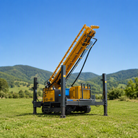 Machine de forage de puits d'eau, machine de forage hydraulique diesel, profondeur de forage de 300 m