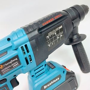 Set of 3pcs Combination <b>Power</b> <b>Tool</b> Kits Rechargeable Lithium Hammer Drill Brushless Angle Cordless Impact Drill - Product Image 1