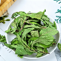Feuilles de menthe séchées 100% naturelles, feuilles de menthe poivrée entières séchées, thé aux herbes et épice de cuisine, approvisionnement en gros pour les usines alimentaires