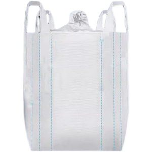 カスタムリサイクル可能なFIBCバルクバッグ（排出口付き）90x90x90cm 1250kg ジャンボリフティングバッグ OEM - Product Image 1