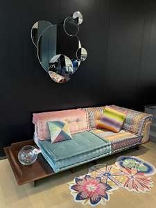 Sofa Modular Apartemen Bentuk U Minimalis, Set Sofa Mahjong Nyaman, Sofa Bed Daybed - Product Image 5